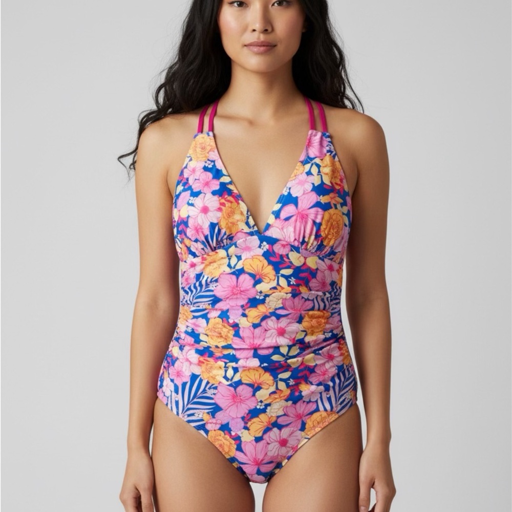 Tropical Bloom Women's One Piece Swimsuit